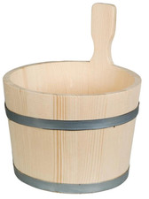 Holz Saunakübel Bottich 5