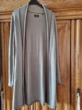 Marc O Polo Damen Lang Jacke, Mantel, Cardigan Gr.  L  Khaki