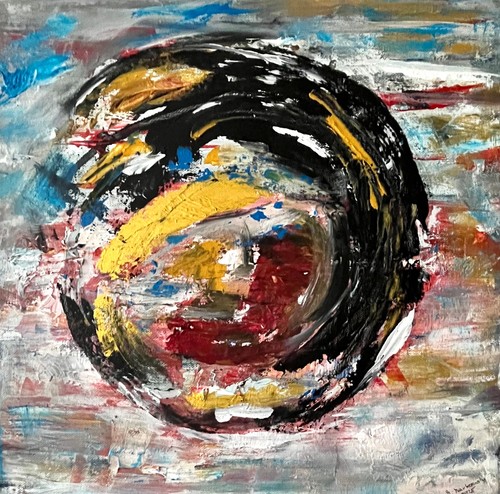 Moderne kunst acrylbild - kunst,,