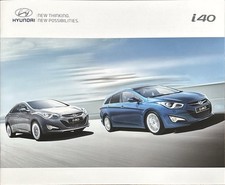 Hyundai i40 Prospekt Brochure