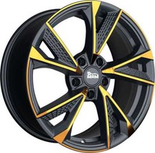 4x MAM RS6 matt black front
