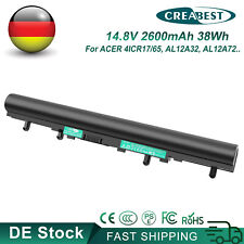 2600mAh 14.8V AL12A32 AL12A72 Akku Für Acer Aspire V5 V5-431 471 V5-531 V5-571