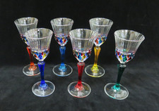 Set aus 6 Murano Style