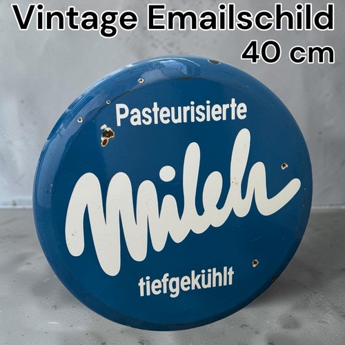 Vintage alt milch emaille - vintage,