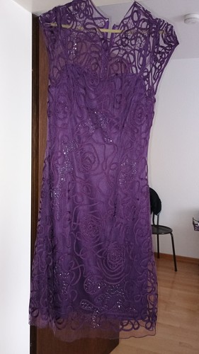 Cocktailkleid lila - cocktailkleid,