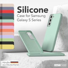 Hülle für Samsung Galaxy Silikon Matt Zweilagig Case Schutz Handy Flex Backcover