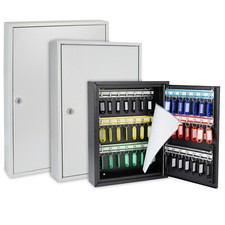 Schlüsselschrank Schlüsselkasten Schlüsseltresor HMF, 42-300 nummerierte Haken