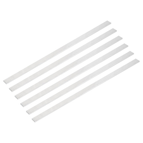 Stück aluminium flachprofil - 6,