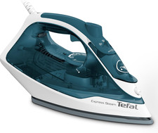 Tefal Express Steam FV2839E0 Dampfbügeleisen 2400W Weiß/Blau