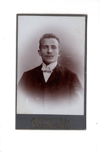 Cdv foto herrenportrait - foto,