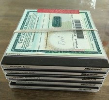 Microsoft 6xCD-ROM Paket Windows 95, Plus!, Excel, Word, Word 2000