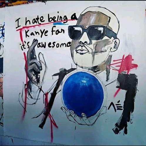 Gemälde manuel mané kanye - manuel,