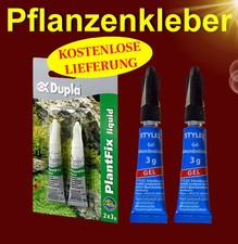 Aquarium Deko Aquascaping 🐟 2 X PFLANZEN KLEBER 🐟 Schnellkleber Wasserpflanzen
