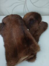 Echtfell Handschuhe Winterhandschuhe  Fäustlinge Beidseitig Echtfellfutter 