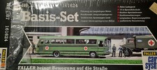 Faller Basis Set 161624 mit Bundeswehr Bus RotKreuz