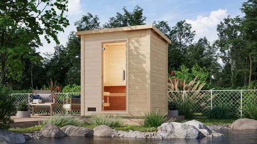 Saunahaus gartensauna - saunahaus,