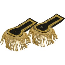 Uniform Schulterklappen Epauletten schwarz