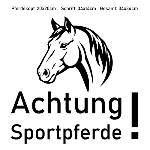 Pferdeanhänger aufkleber - pferdeanhänger,