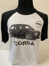 Opel  Corsa A GSI  T-Shirt schwarz/weiß verschiedene Farben S M L XL XXL
