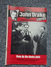 John Drake: Wenn die Bio-Bombe platzt (Marken, Nr. 320, Romanheft 1969)