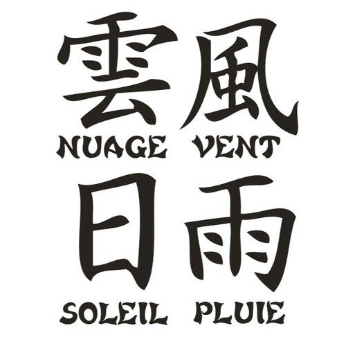 Aufkleber chinesische - *, 4