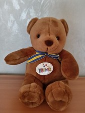 Heunec 96465 Kuscheltier Teddybär mit Schleife sitzend ca. 25 cm Bär NEU + OVP