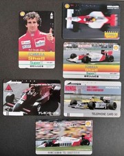 Ayrton Senna F1 Phone Card Lot