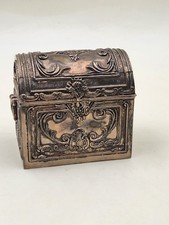 3/3 Schatulle Godinger / gebraucht / Schmuckschatulle / silber