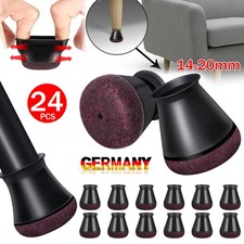 24x Fußkappen mit Filz