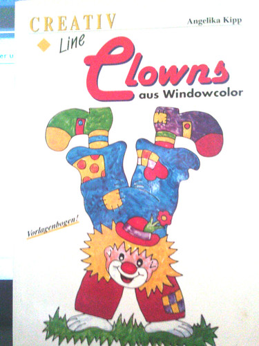 Window color vorlagen clowns - window,