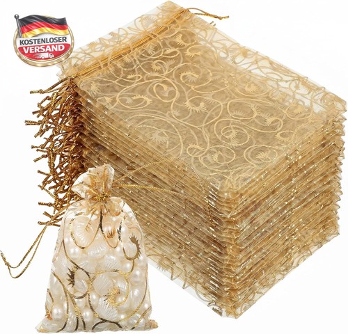 Organza beutel stück gold - stück,