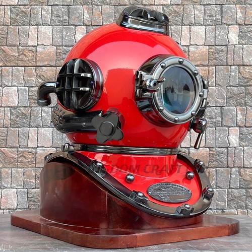 Roter taucherhelm morsehelm - morsehelm, us
