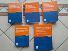 Lothar Papula Mathematik für Ingenieure Band 1, 2, 3 + Formelsammlung + Übungen