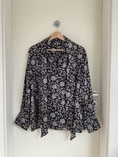 100% Seide Damen Langarm Bluse