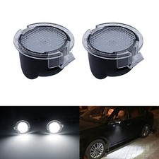 2x Rund LED Umfeldbeleuchtung Spiegel licht für Ford Ranger Explorer Expedition