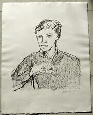 STEPHAN BALKENHOL - "JUNGER MANN" - ORIGINAL LITHOGRAFIE - 2015