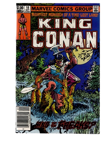King conan marvel - king,
