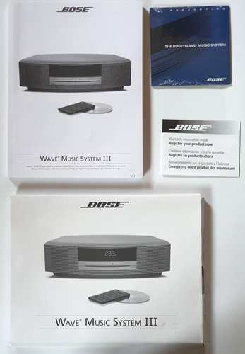 Bose wave music system iii - music, 3