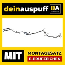 EDELSTAHL Auspuffanlage für