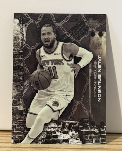 Jalen brunson topps nba cactus - topps,