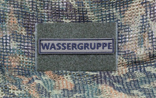Klettpatch wassergruppe - klettpatch, "wassergruppe"