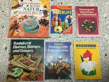 6 Bastelbücher z. B