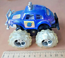 VW Käfer Beetle Dune Buggy Monster Truck mit Friktionsantrieb blau