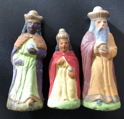Antike krippenfiguren aus - 3,
