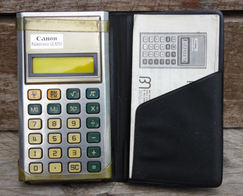 Vintage taschenrechner canon - taschenrechner,