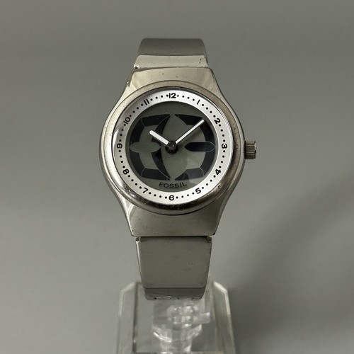 Fossil big tic - big, uhr