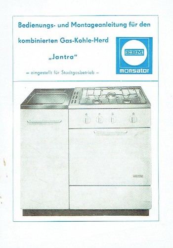 Gas kohle herd jantra - gas,