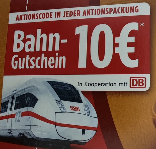 Bahn gutschein ice - db,