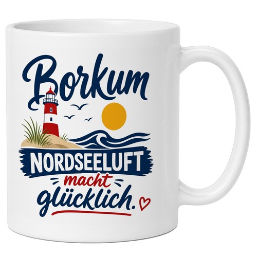 Lunalana borkum tasse - borkum,