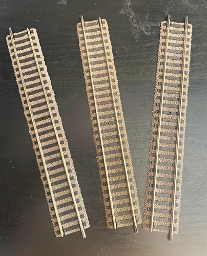 Modellbahn schienen gerade - 3x,